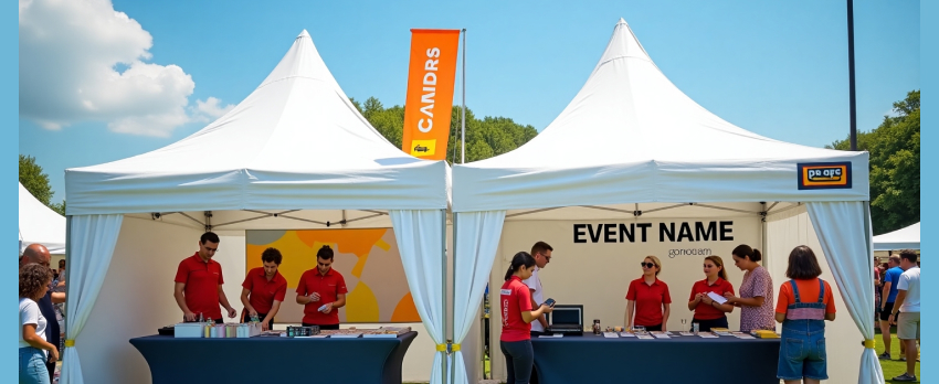 We make Custom Canopy printing in Delhi